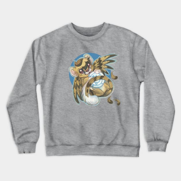 Sitri, My Adorable Demon Crewneck Sweatshirt by AmberStone